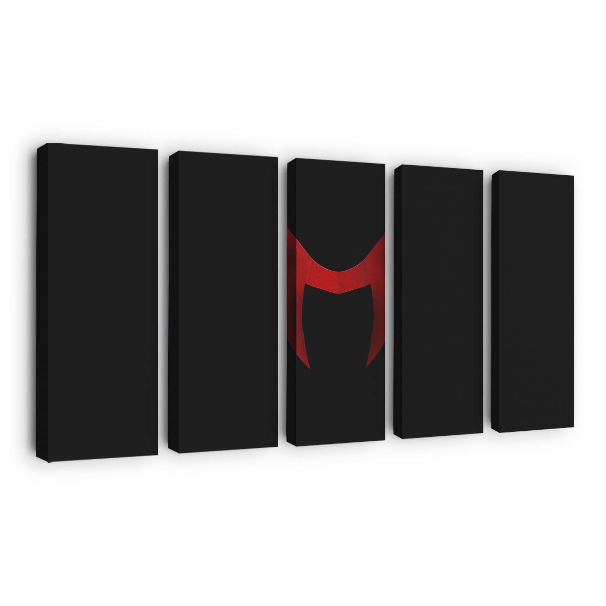 Wanda Vision Minimal Logo Leinwandbild - Wanddeko