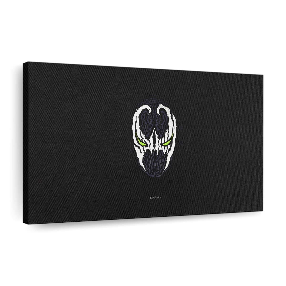 Spawn Superhero Minimal Leinwandbild - Wanddeko