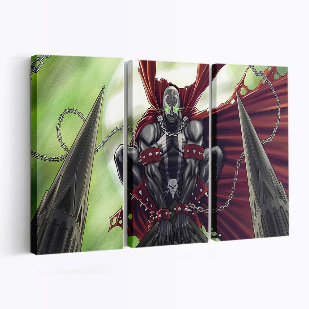 Spawn Fanart Leinwandbild - Wanddeko
