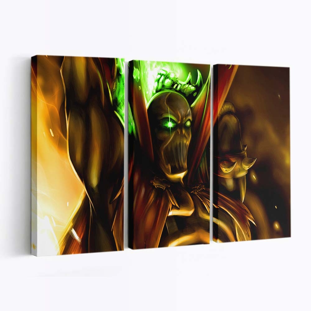 Spawn Fangs Of Fear Leinwandbild - Wanddeko