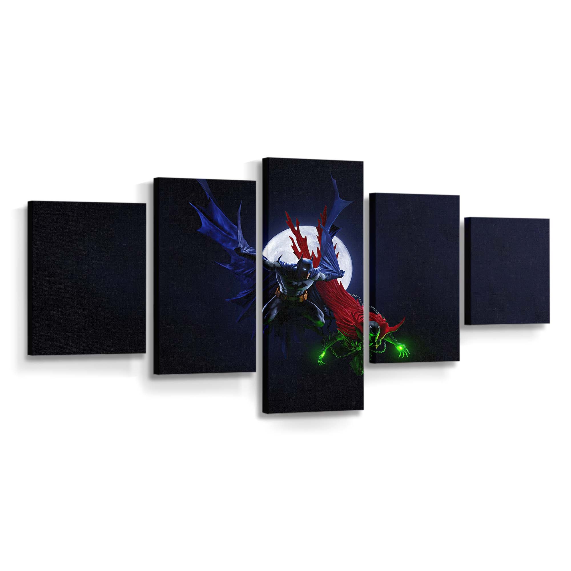 Batman And Spawn Leinwandbild - Wanddeko