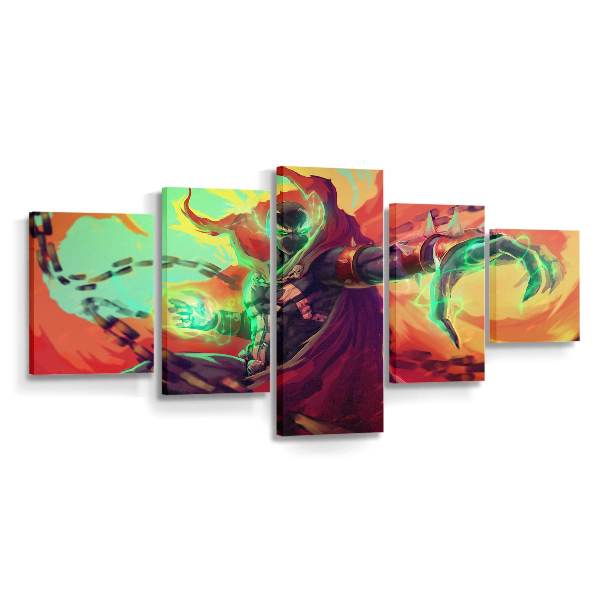 Spawn 2020 Artwork Leinwandbild - Wanddeko