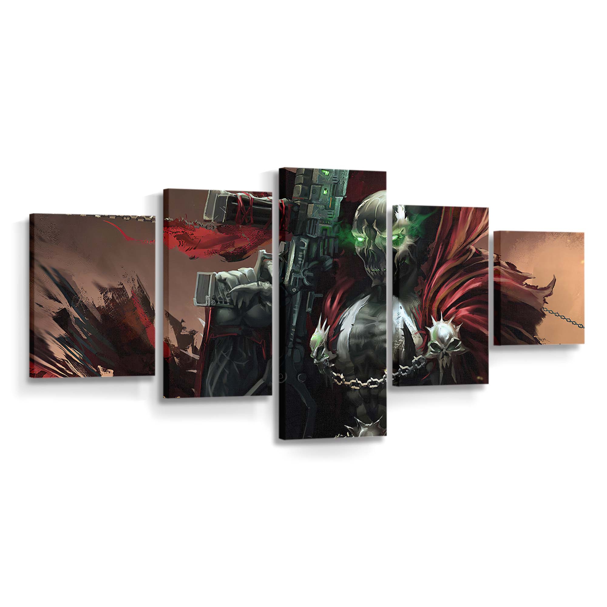 Spawn 2020 Artwork Leinwandbild - Wanddeko