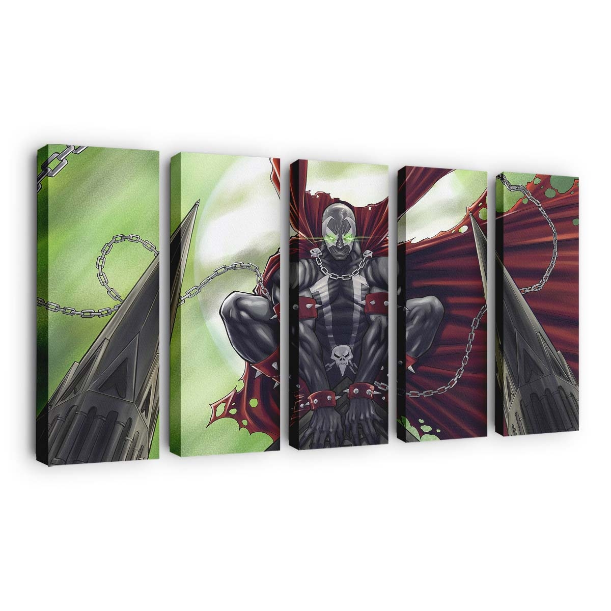 Spawn Fanart Leinwandbild - Wanddeko