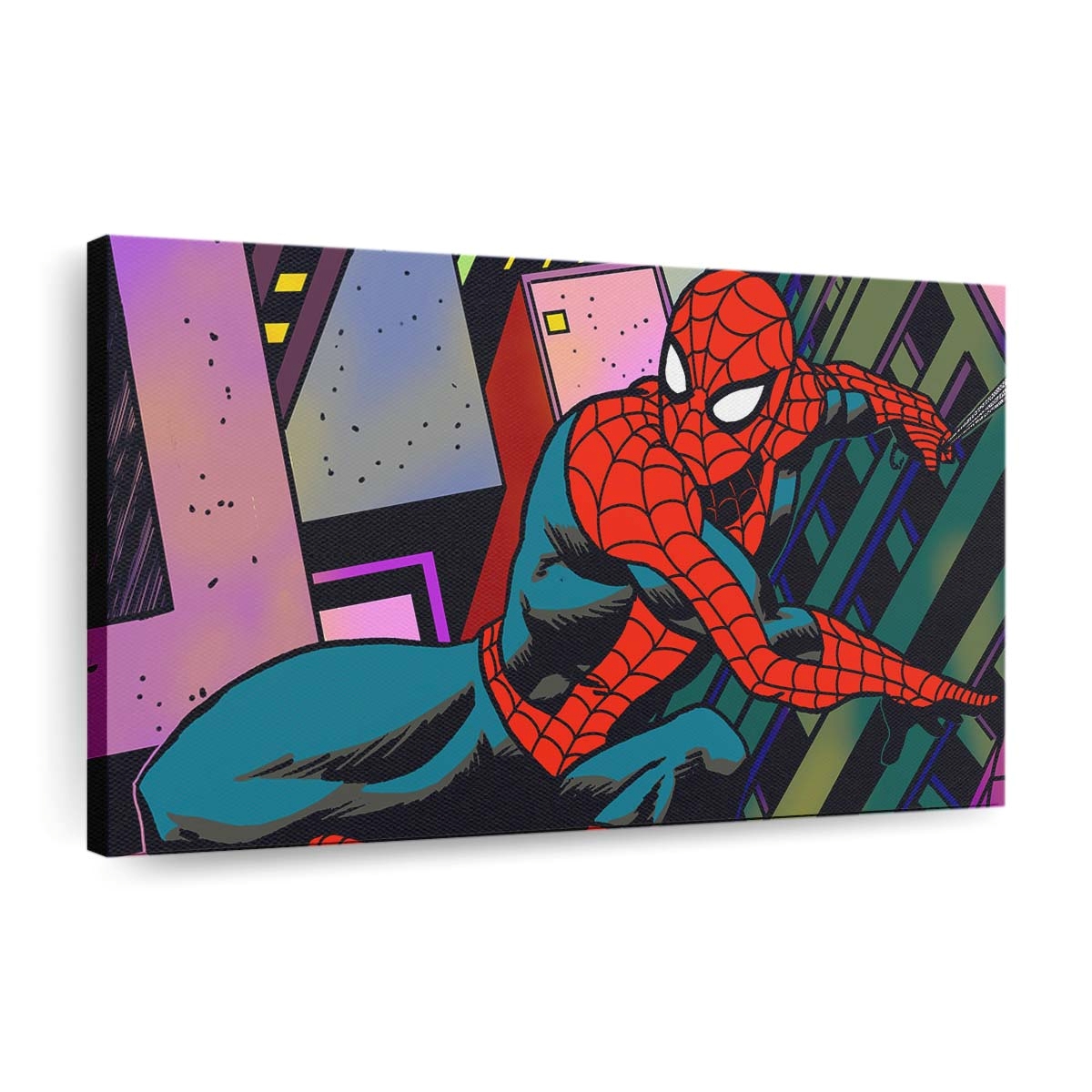 1967 Spidey Zeichentrickfilm Leinwandbild - Wanddeko