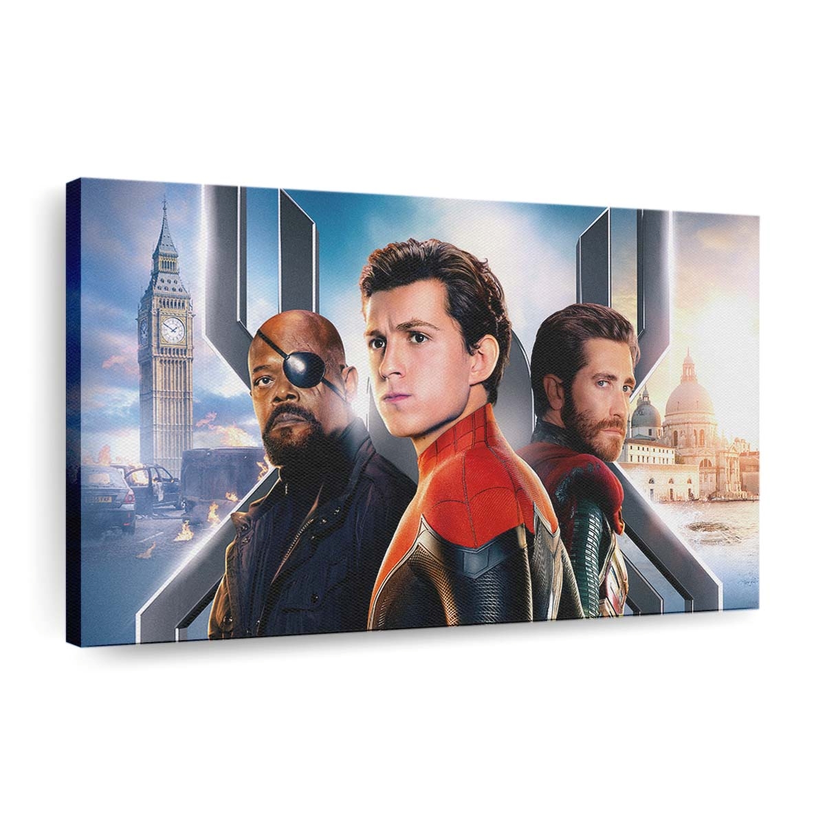 2019 Spider Man: Far From Home 2 Leinwandbild - Wanddeko