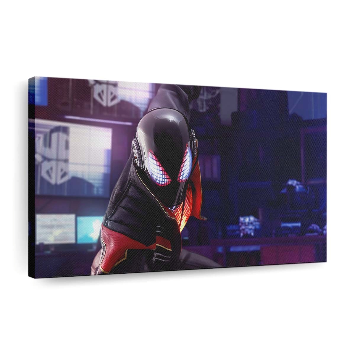 2022 Spider Man Miles Morales 2 Leinwandbild - Wanddeko