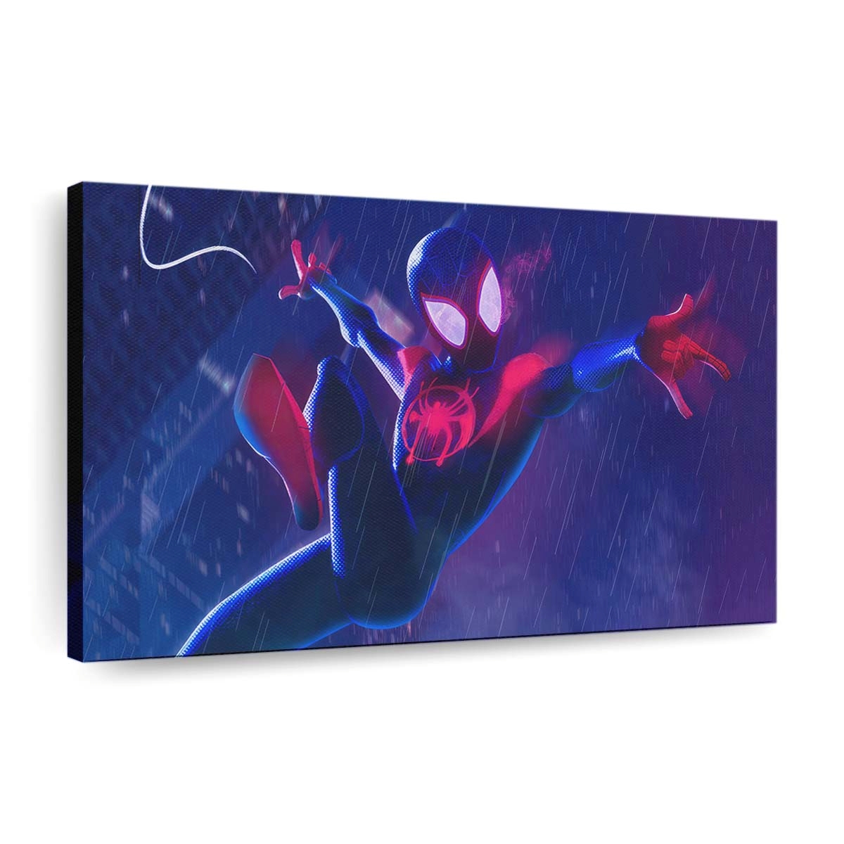 2023 Miles Morales Spider Man 2 Leinwandbild - Wanddeko
