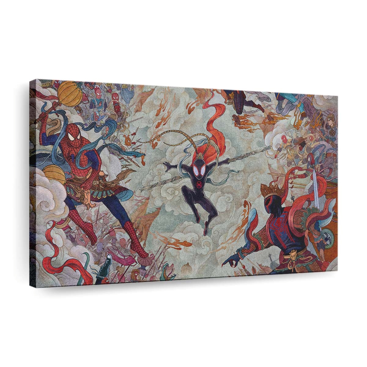 2023 Spider Man: Across the Spider Verse Chinesisches Poster Leinwandbild - Wanddeko