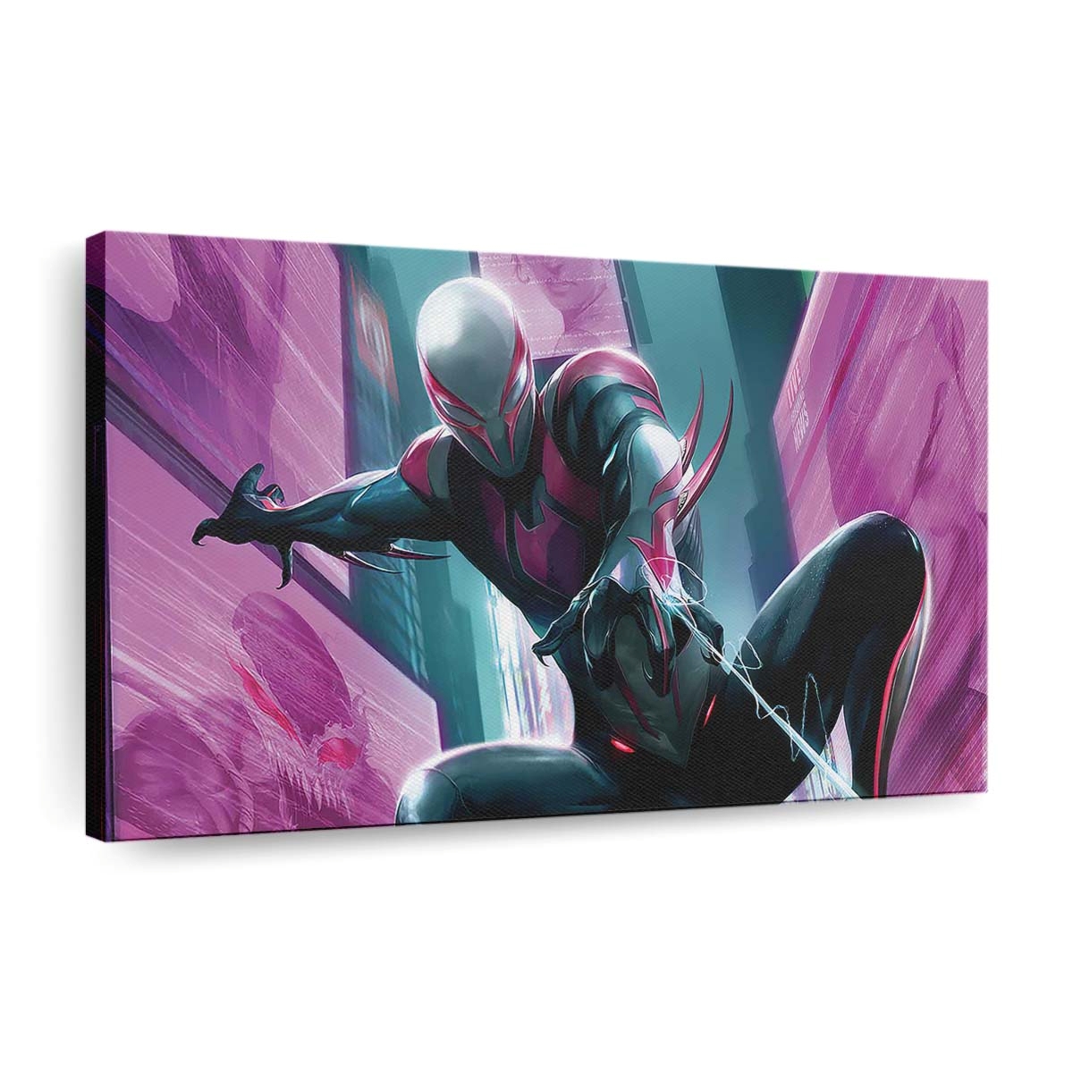 2099 Spider Man 2 Leinwandbild - Wanddeko