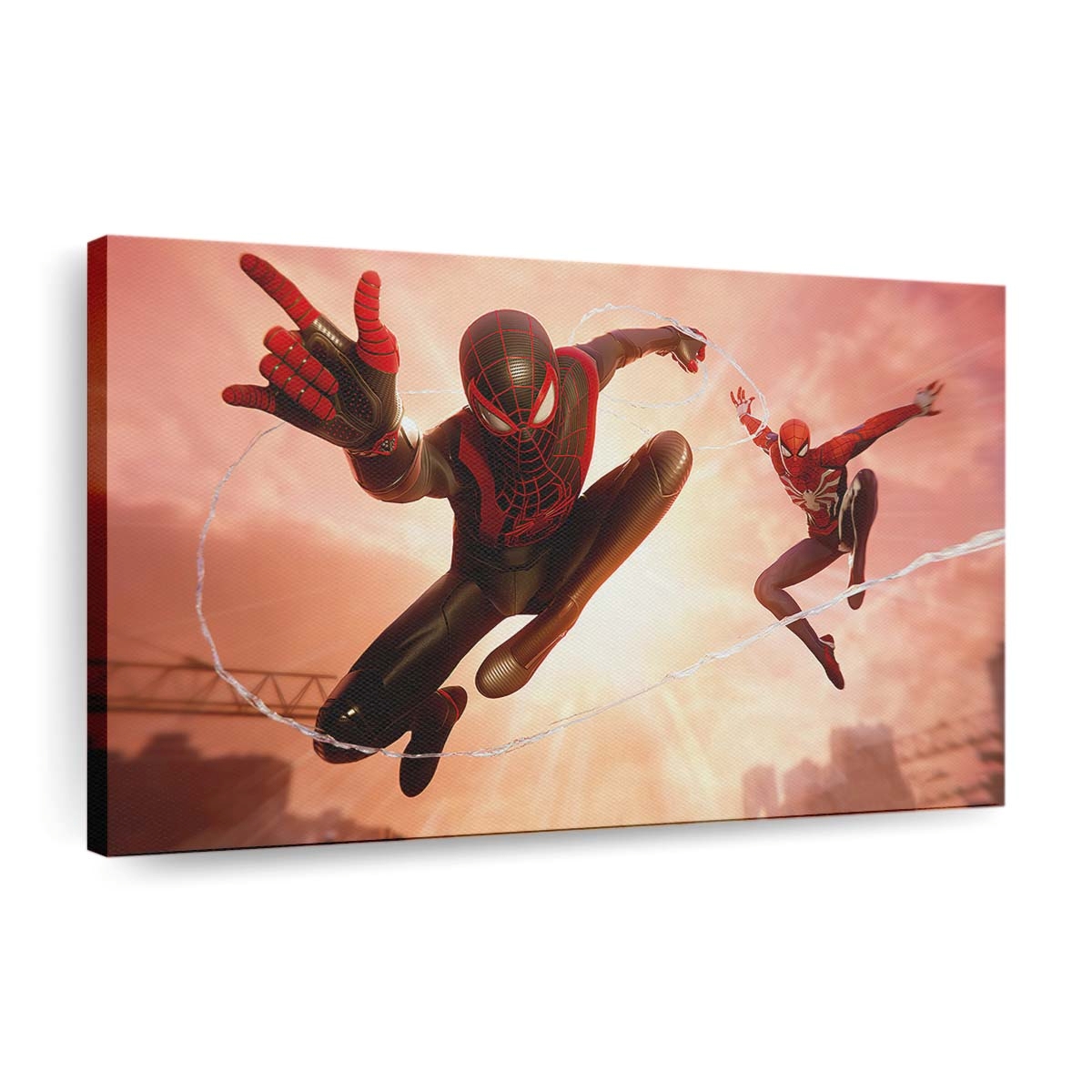  Marvels Spider Man Miles Morales Leinwandbild - Wanddeko