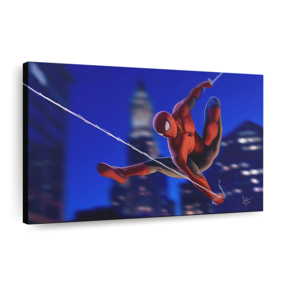  Spider Man 2020 Kunstwerk Leinwandbild - Wanddeko