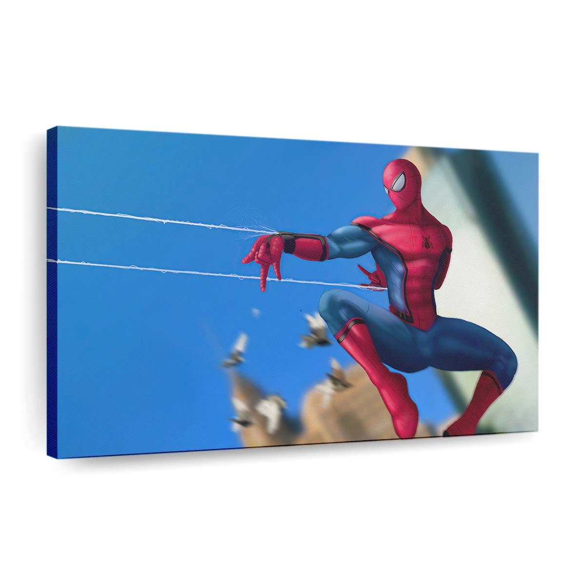  Spider Man Kunstwerk Leinwandbild - Wanddeko