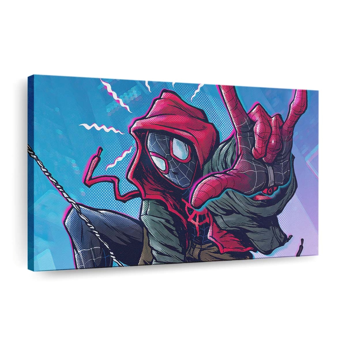  Spider Man Miles 2020 Leinwandbild - Wanddeko