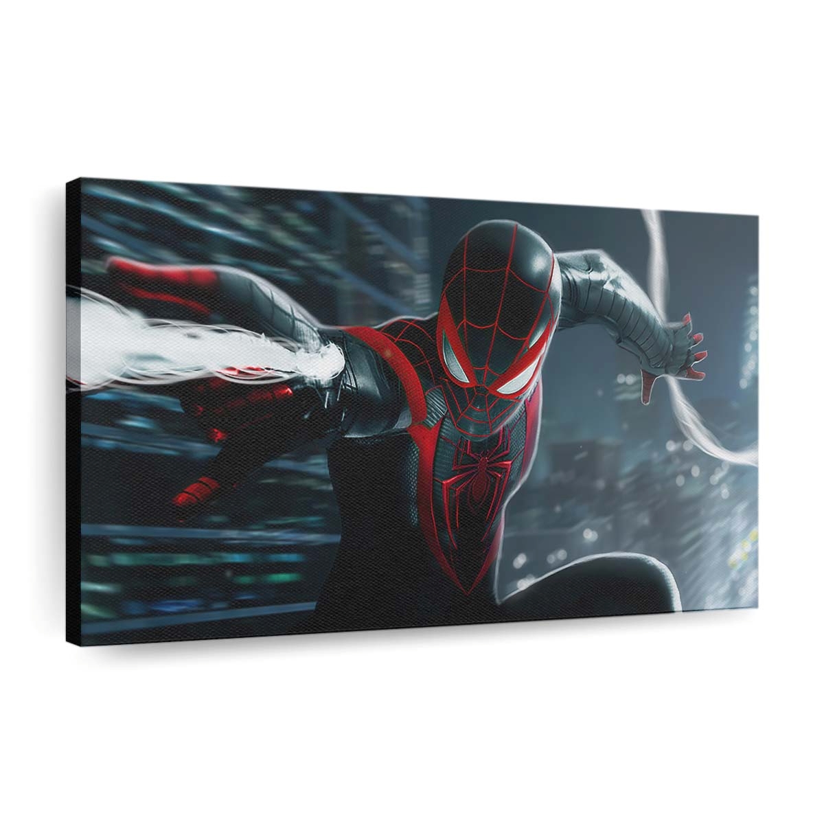  Spider Man Miles Morales 2020 Leinwandbild - Wanddeko