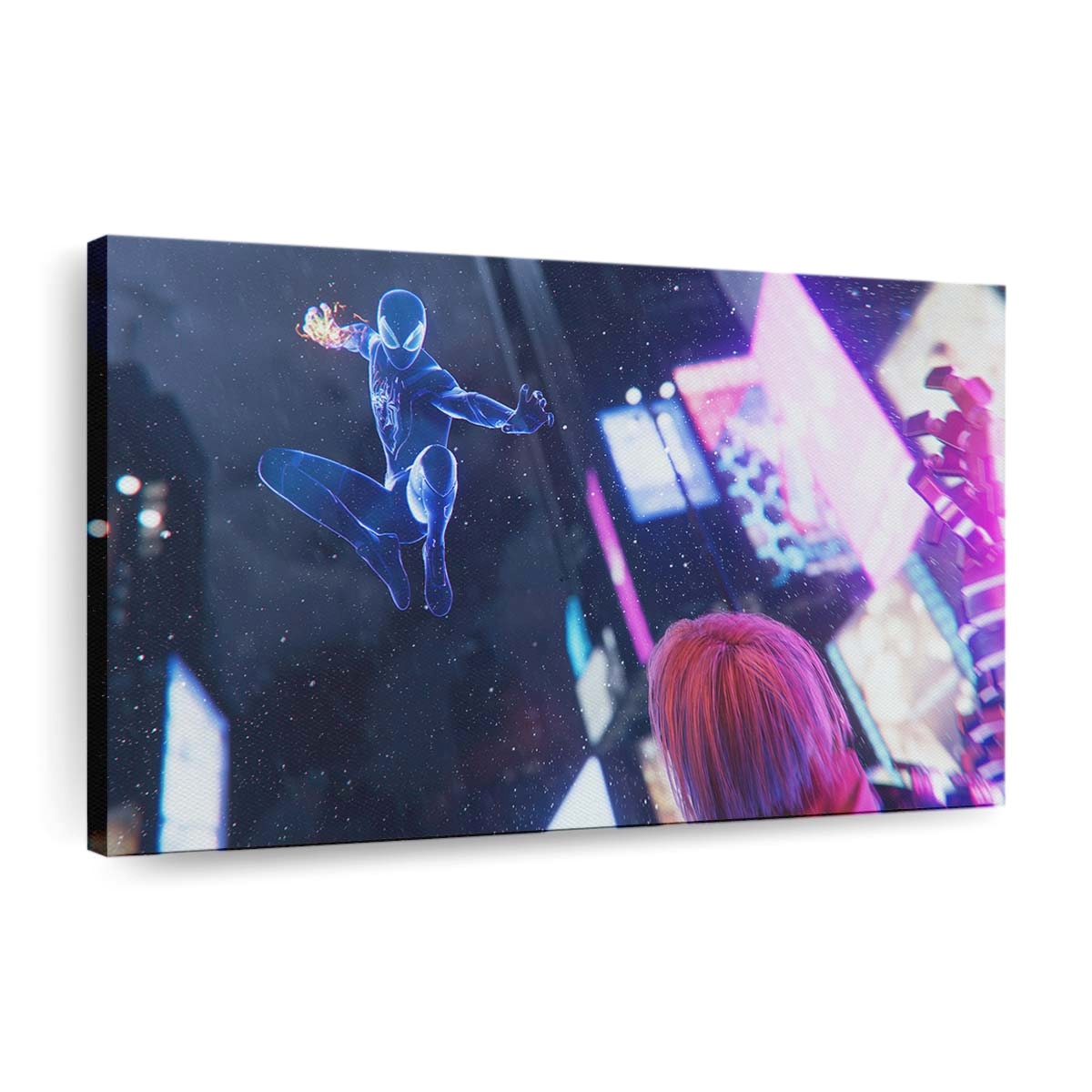  Spider Man Miles Morales Leinwandbild - Wanddeko