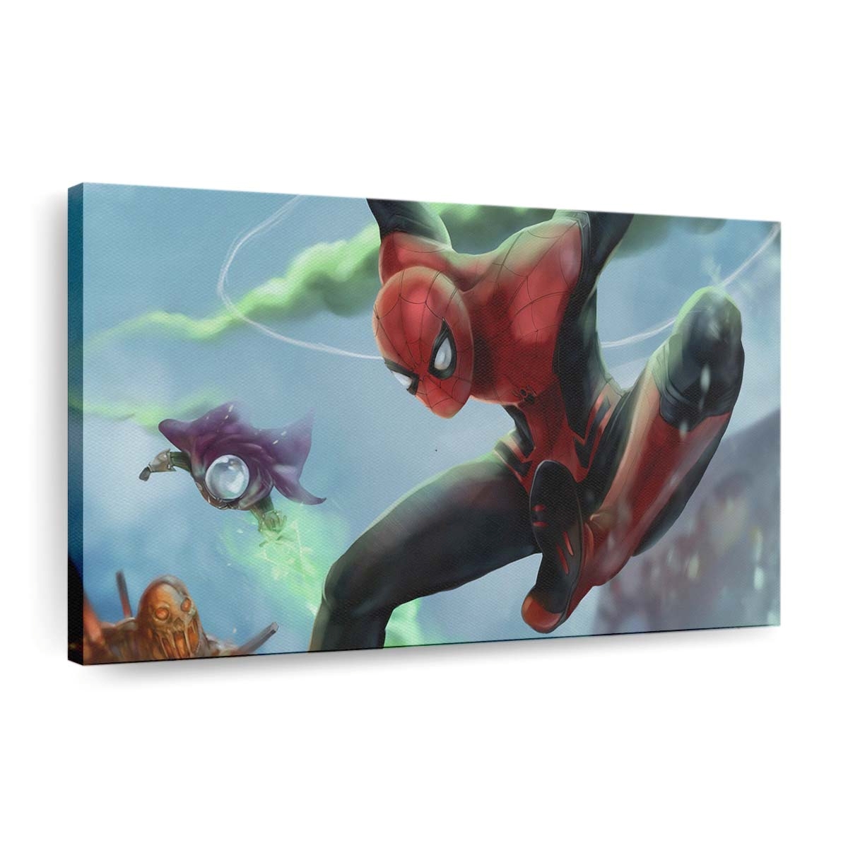 Spider Man: Far From Home Artwork Leinwandbild - Wanddeko