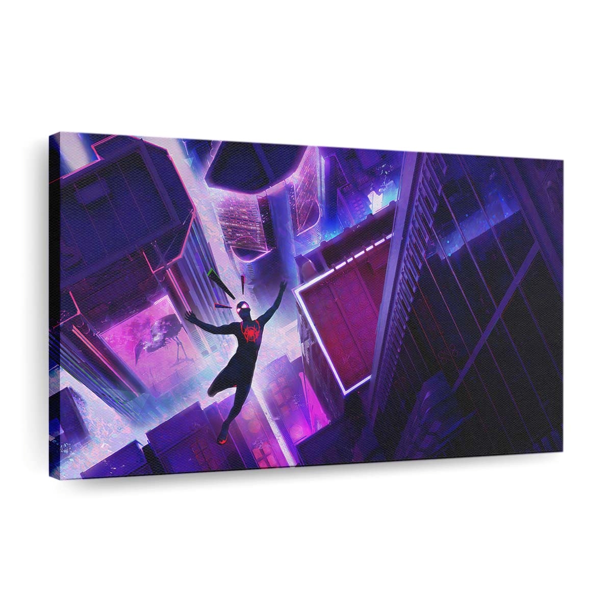  Spider Man Miles New Leinwandbild - Wanddeko