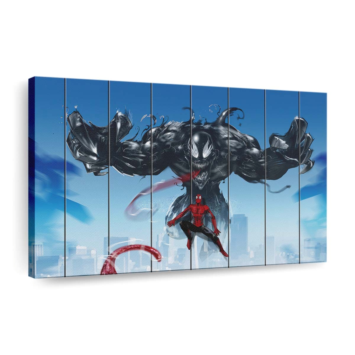 Venom Spider Man Leinwandbild - Wanddeko