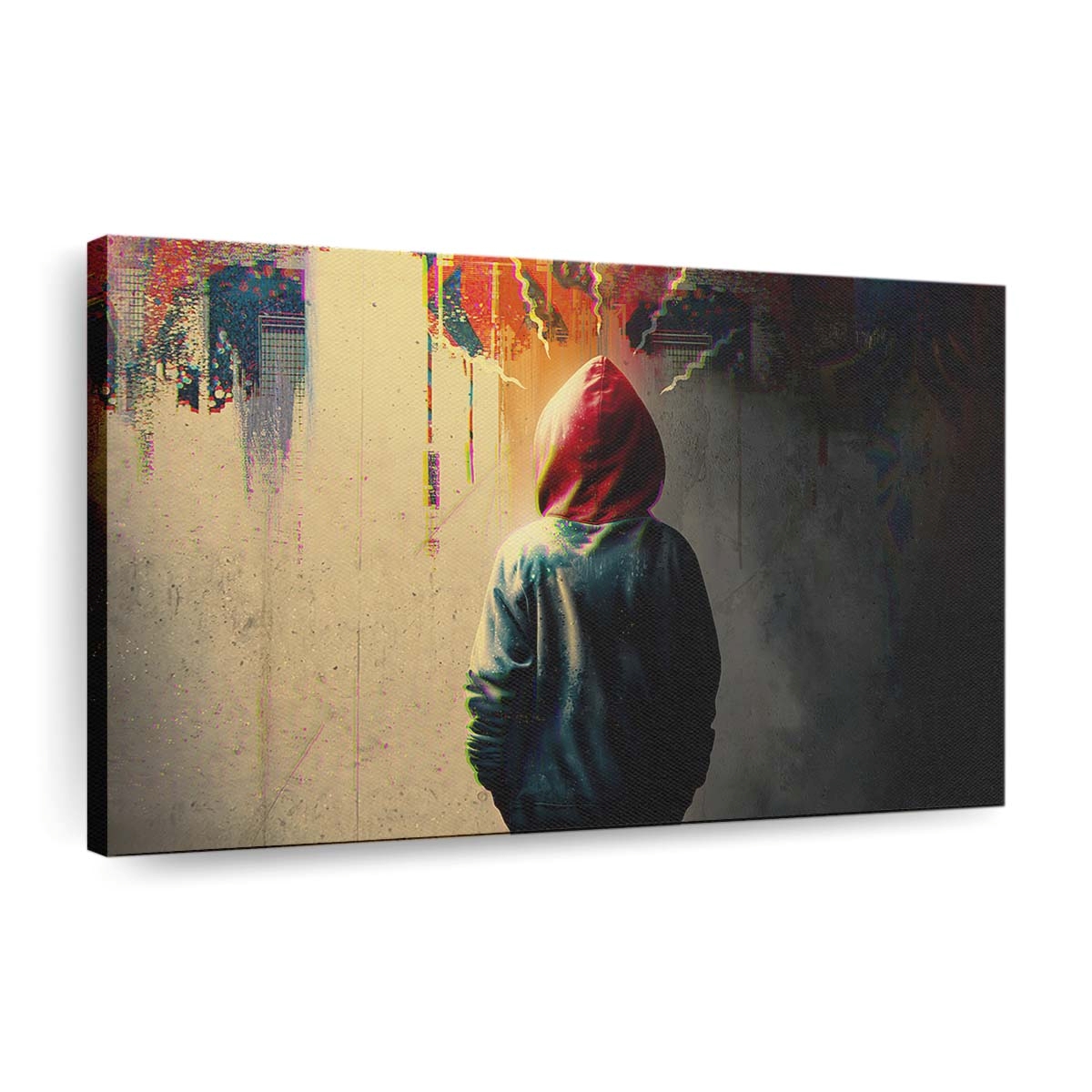 Across The Spider Verse Leinwandbild - Wanddeko