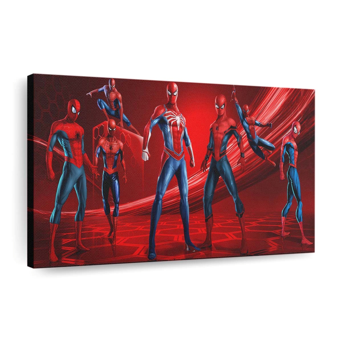 Alle Verse Spider Man Leinwandbild - Wanddeko