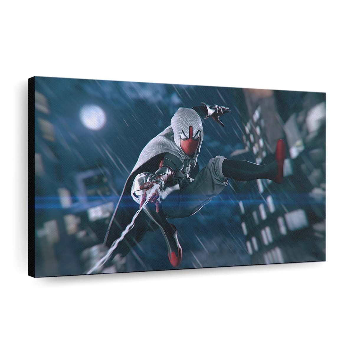 Arachknight Peter Spider Man 2 Leinwandbild - Wanddeko