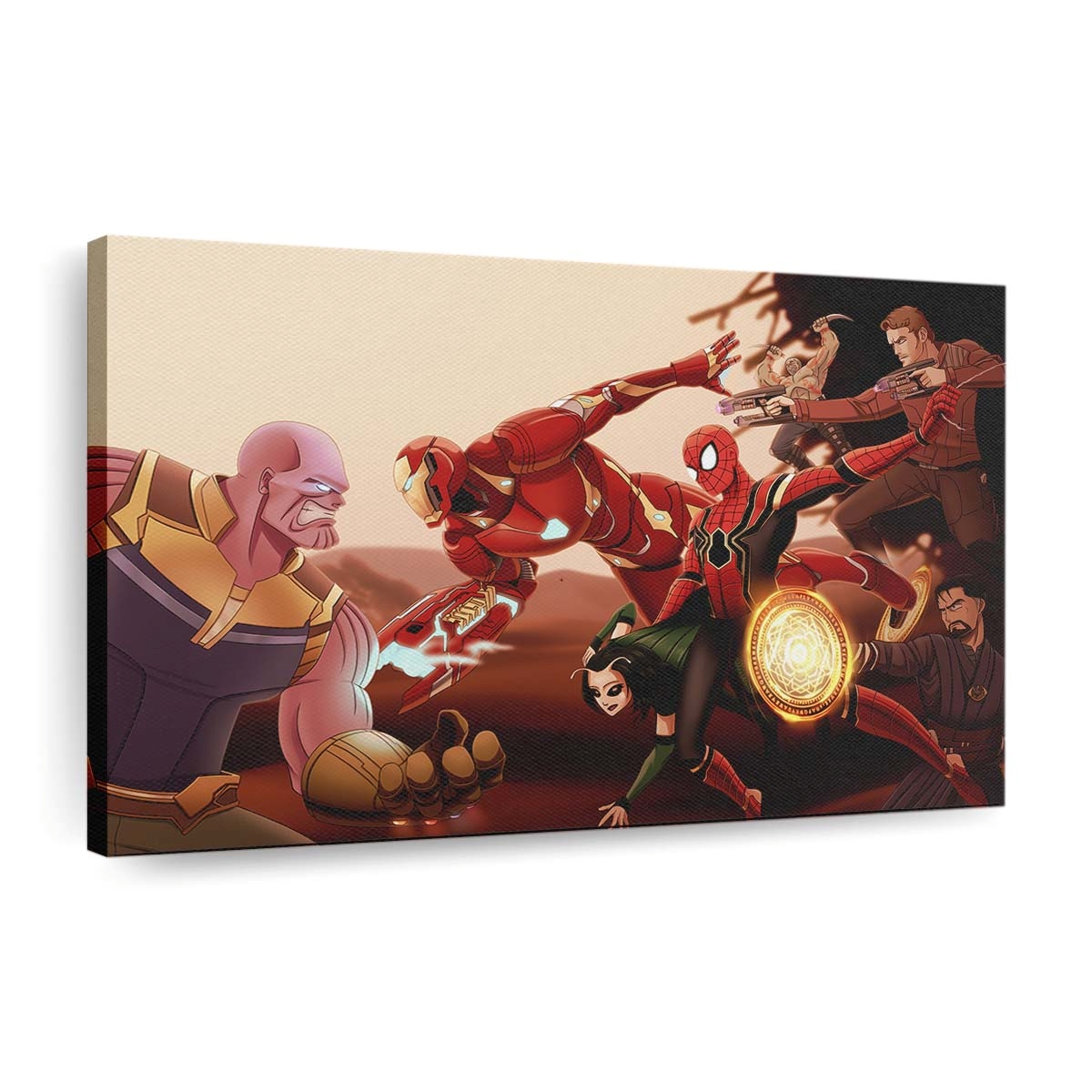 Avengers Infinity War Kunst Leinwandbild - Wanddeko