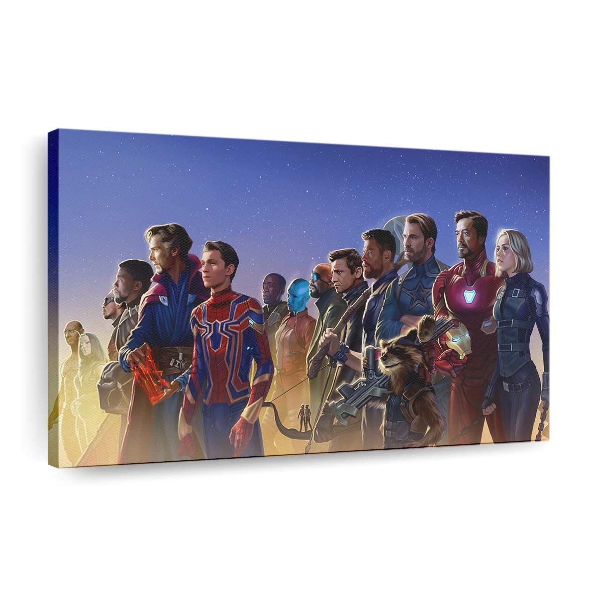 Avengers Infinity War Kunstwerk Leinwandbild - Wanddeko