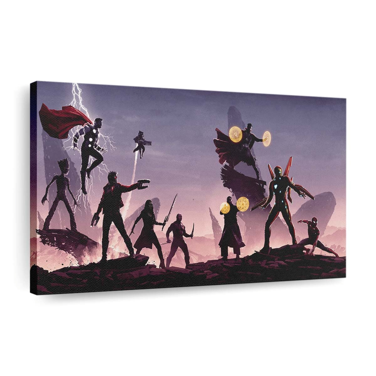 Avengers Infinity War Werbeplakat Leinwandbild - Wanddeko