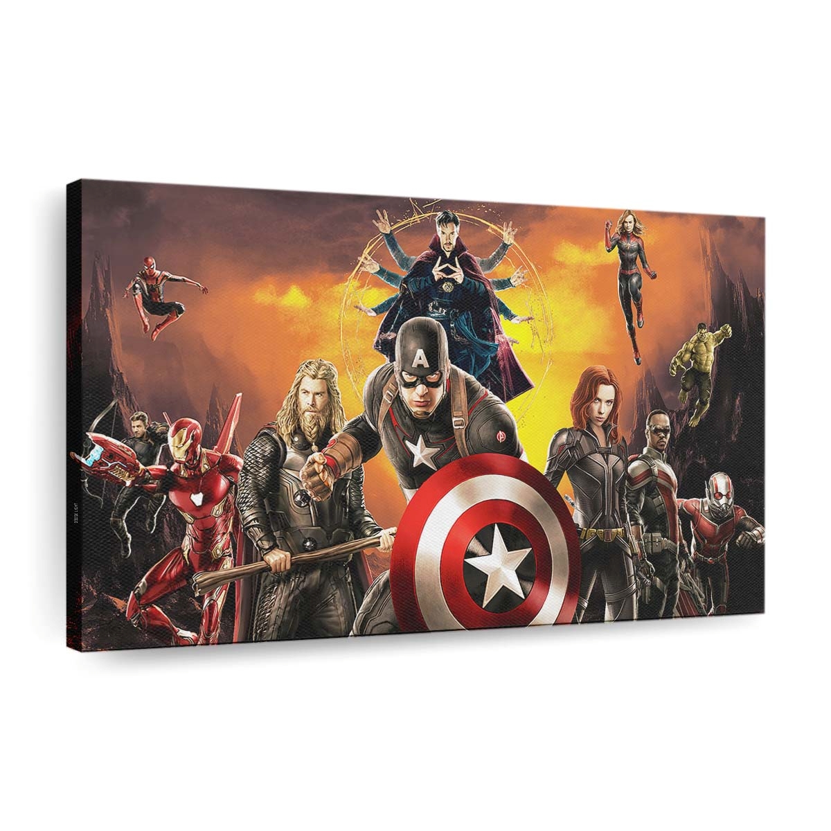 Avengers Poster Leinwandbild - Wanddeko