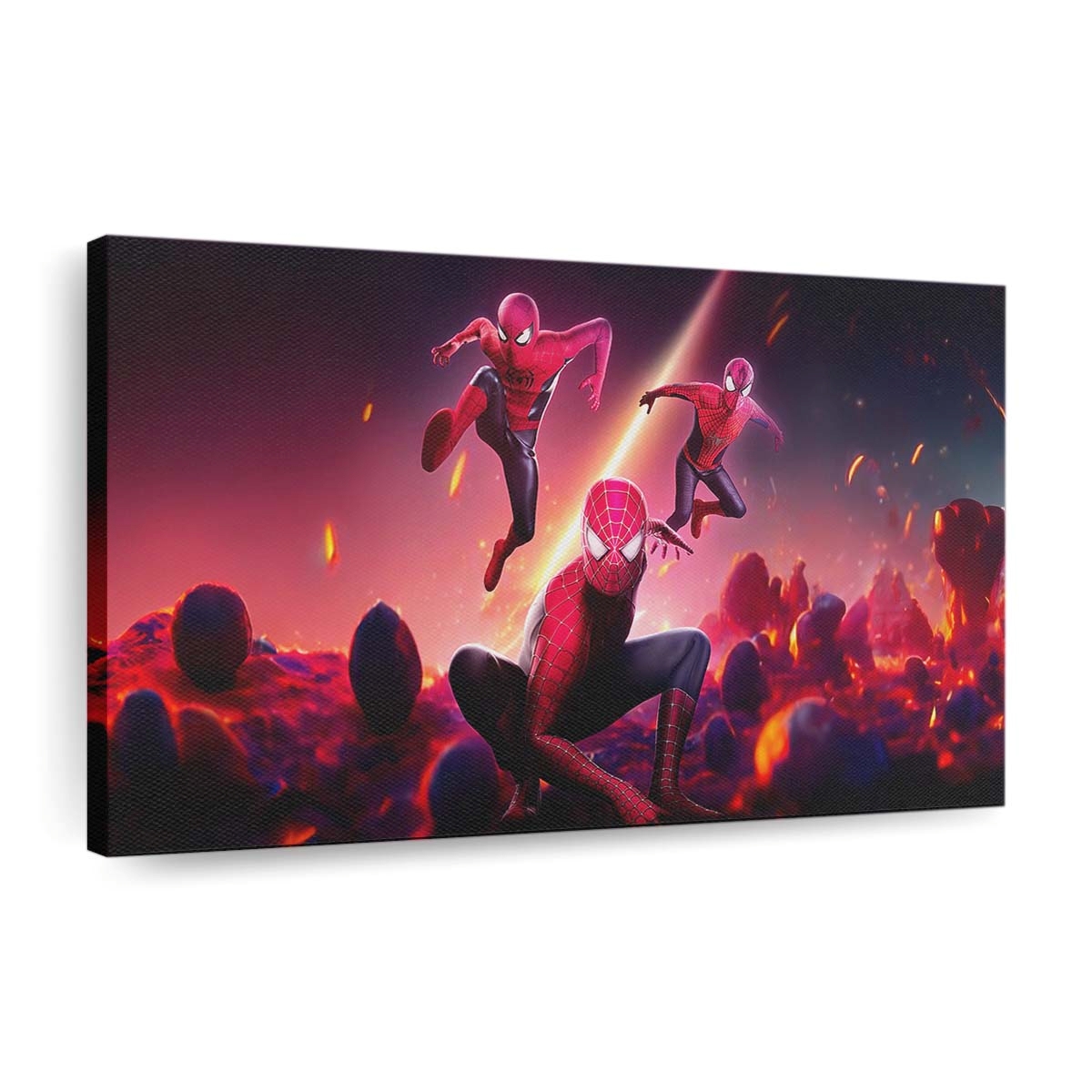 Avengers Secret Wars Spider Man Leinwandbild - Wanddeko