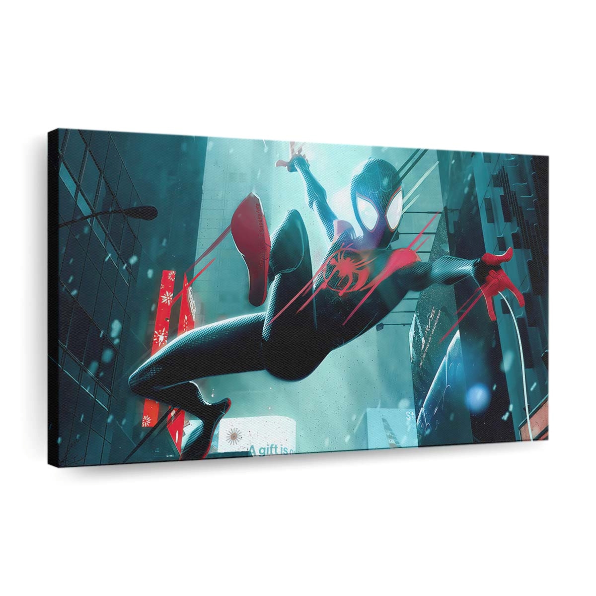 Sei du selbst, Spider Man Leinwandbild - Wanddeko