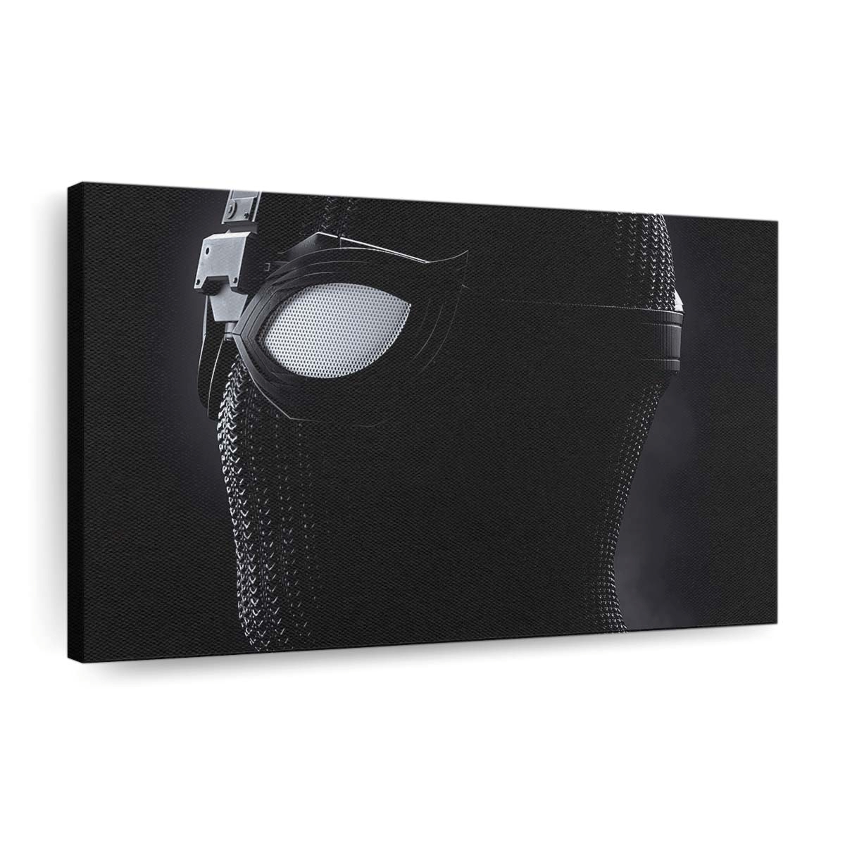 Black Mask Spider Man Leinwandbild - Wanddeko
