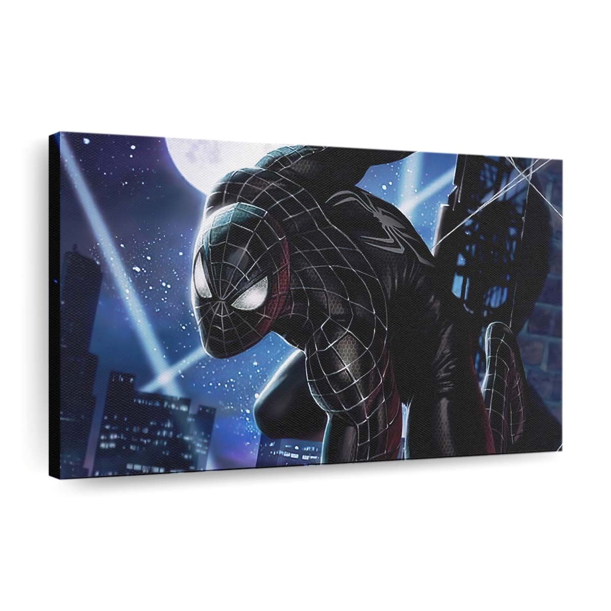 Black Spider Man 2020 Leinwandbild - Wanddeko
