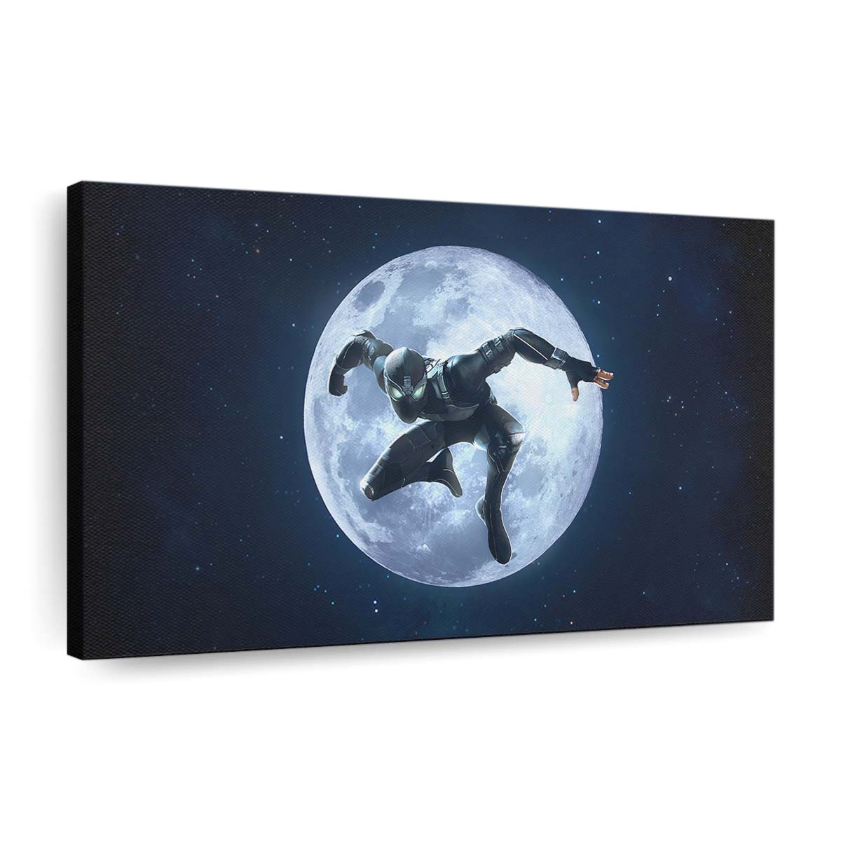 Black Spider Man Marvel Contest Of Champions Leinwandbild - Wanddeko