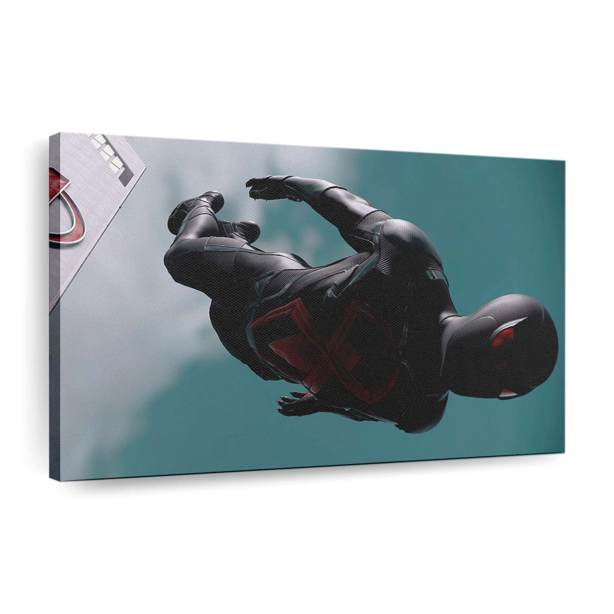 Black Suit Spider Man 2 Leinwandbild - Wanddeko