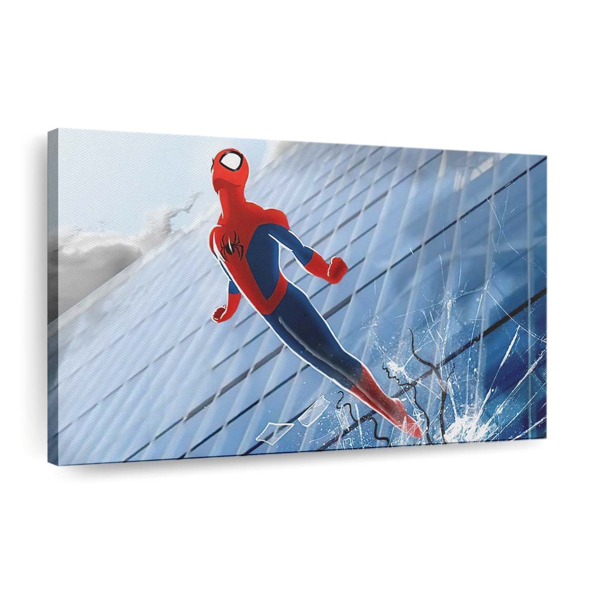 Die Ketten sprengen Leinwandbild - Wanddeko