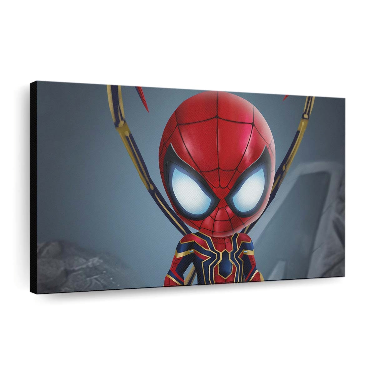 Chibi Iron Spider Man Leinwandbild - Wanddeko