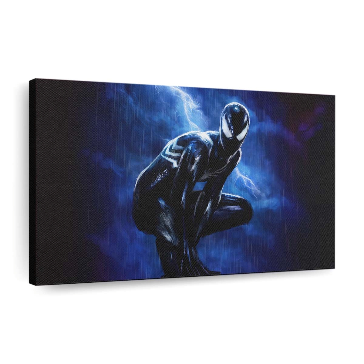 Dunkles Vermächtnis des schwarzen Spider Man Leinwandbild - Wanddeko