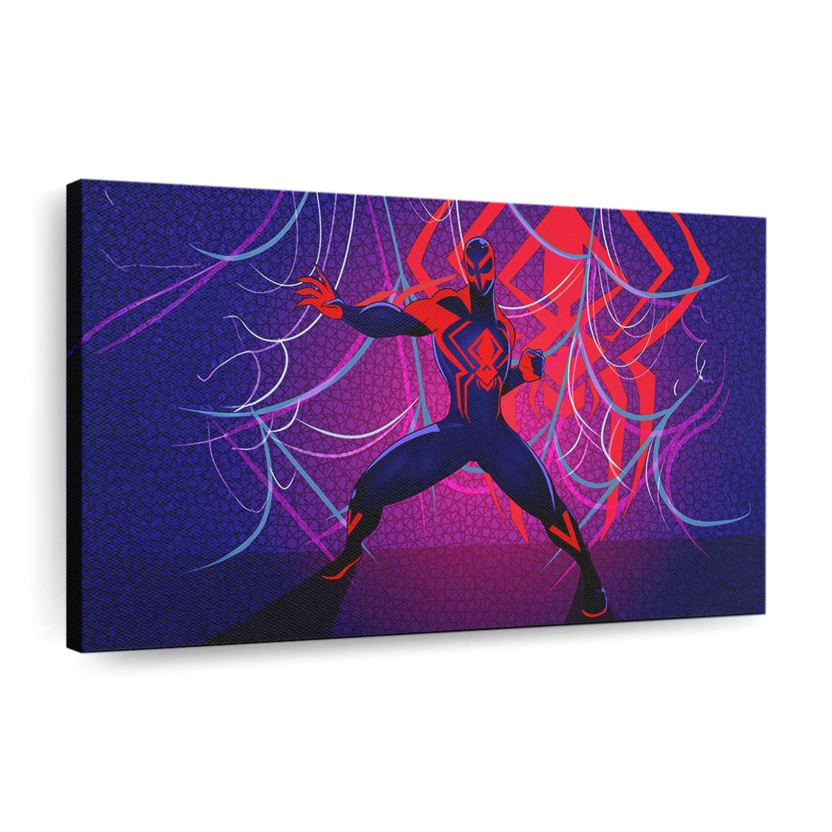 Digital Defender Spider Man 2099 Leinwandbild - Wanddeko