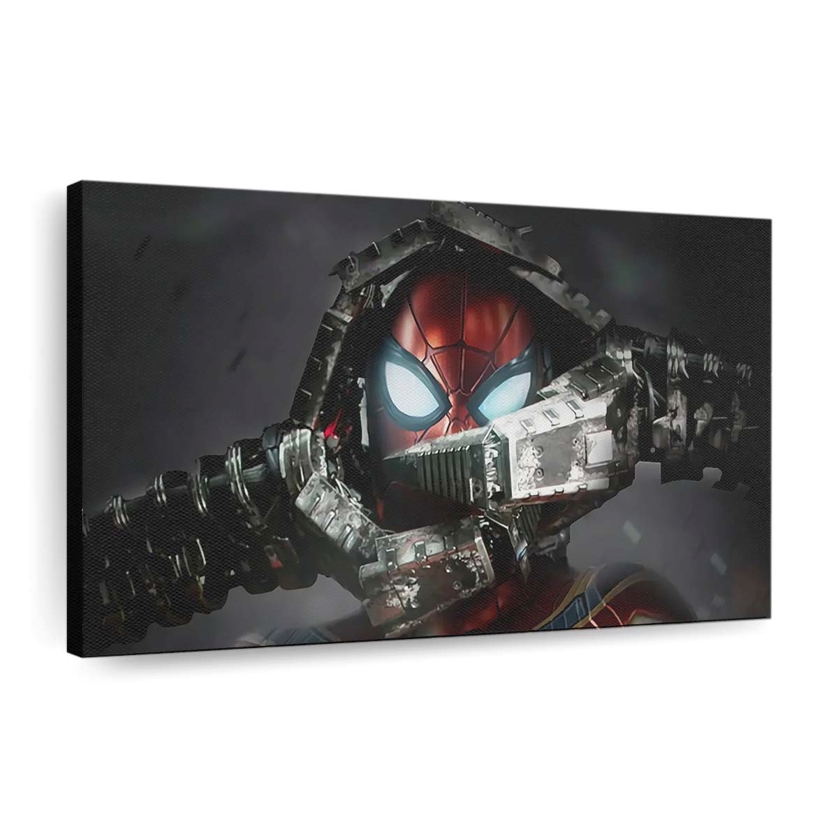 Doktor Octopus gegen Iron Spidey Leinwandbild - Wanddeko