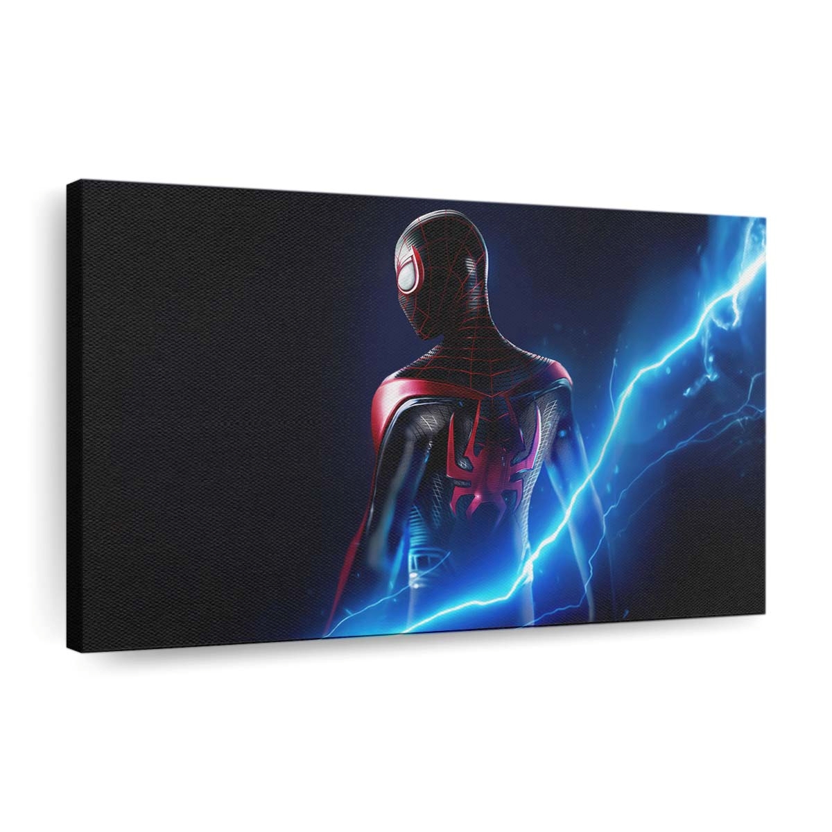 Electricfing Spider Man Leinwandbild - Wanddeko