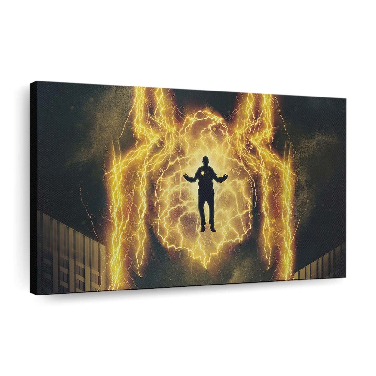 Electro in Spider Man: No Way Home Leinwandbild - Wanddeko