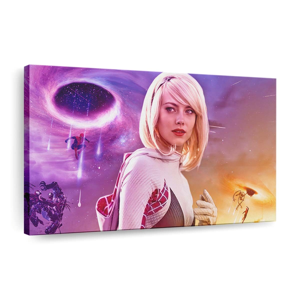 Emma Stone in Spider Man: No Way Home Leinwandbild - Wanddeko