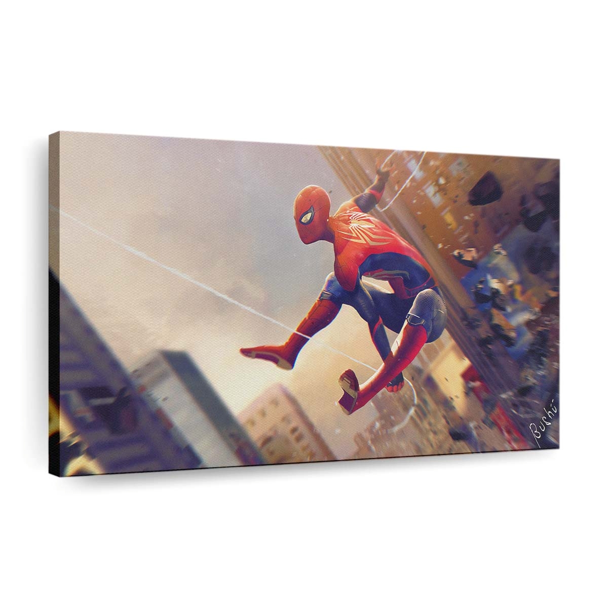 Friendly Neighborhood Spider Leinwandbild - Wanddeko