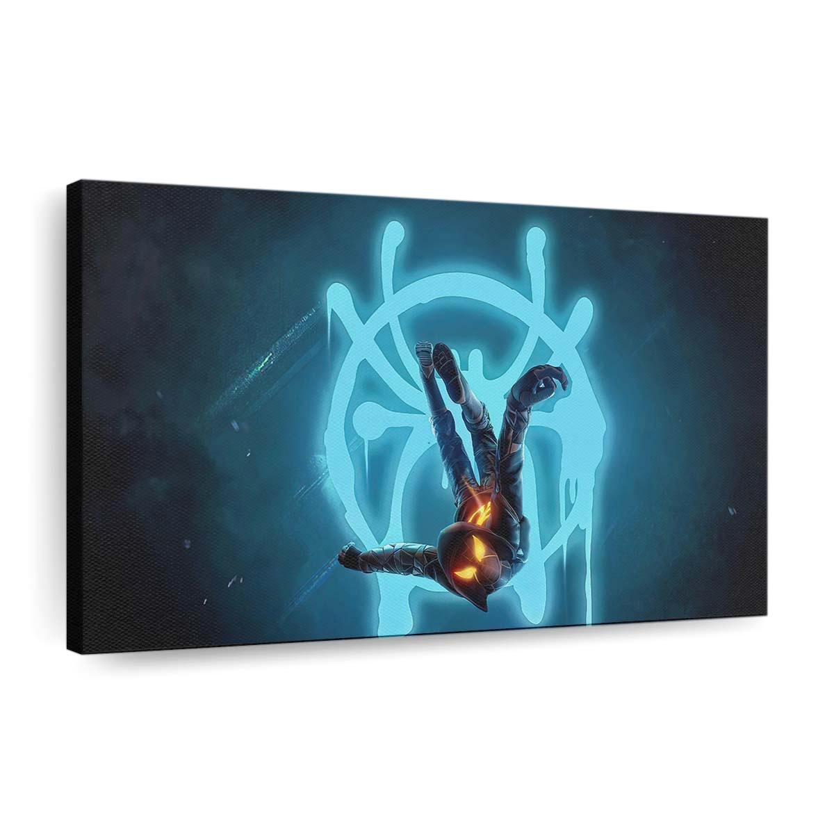 Leuchtender Spidey Leinwandbild - Wanddeko