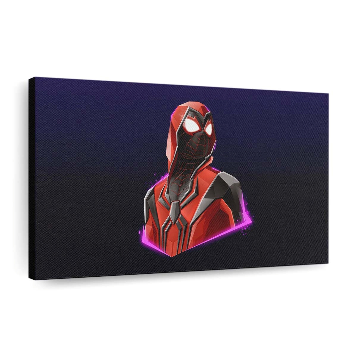 Hoodie Spider Man Leinwandbild - Wanddeko