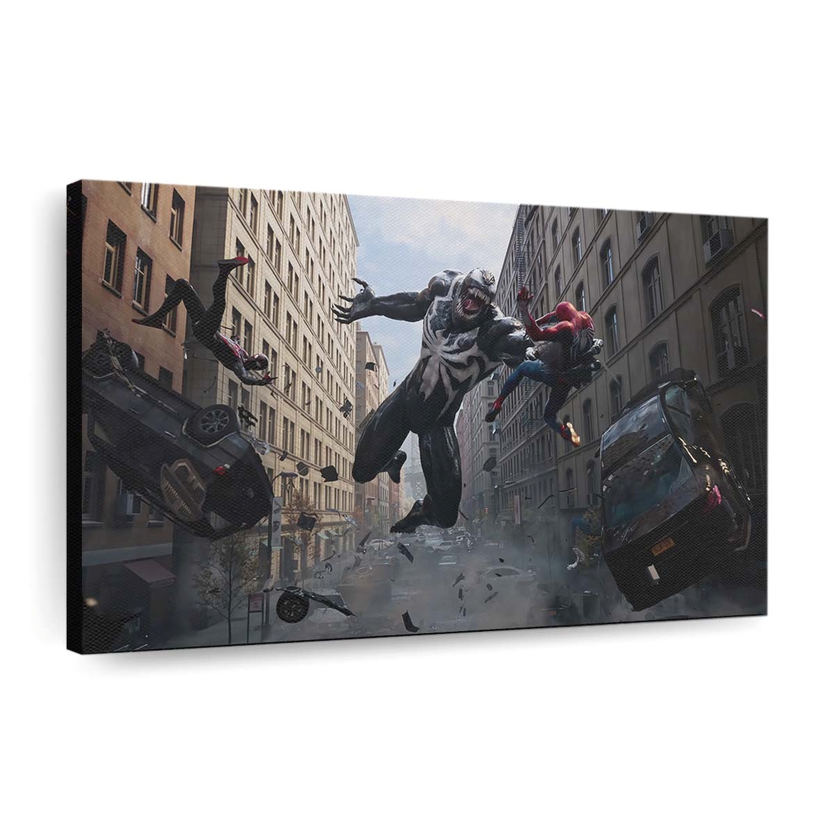 Insomniac Games Marvels Spider Man 2 Leinwandbild - Wanddeko
