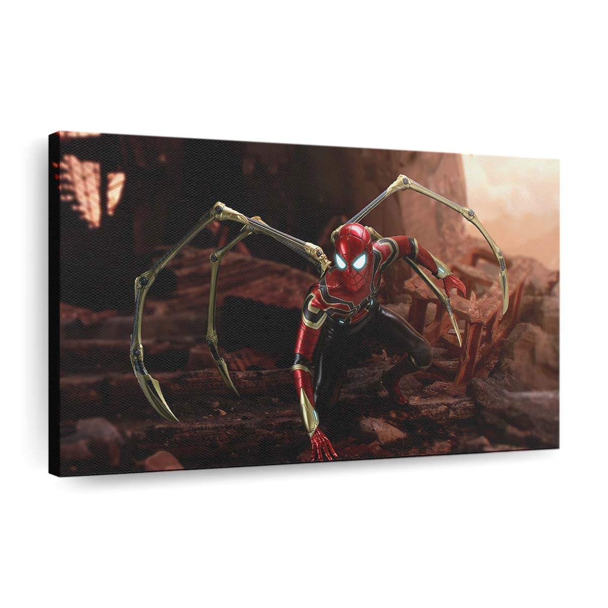 Iron Spider Art Leinwandbild - Wanddeko