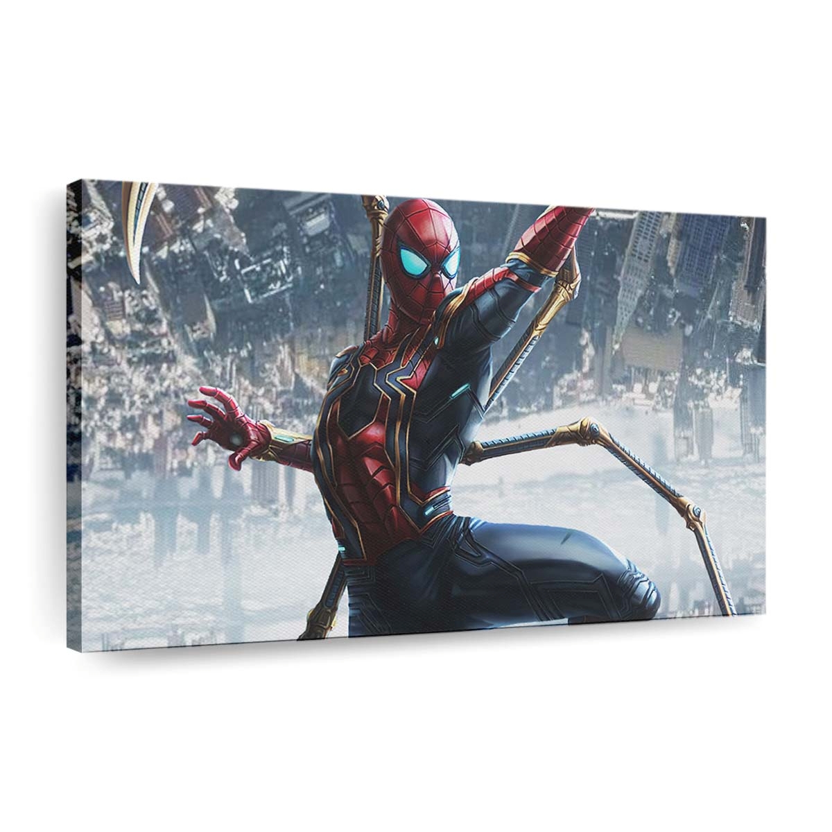 Iron Spider in Spider Man: No Way Home Leinwandbild - Wanddeko